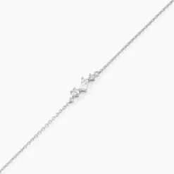 Bracelet Galla Argent Blanc Oxyde De Zirconium