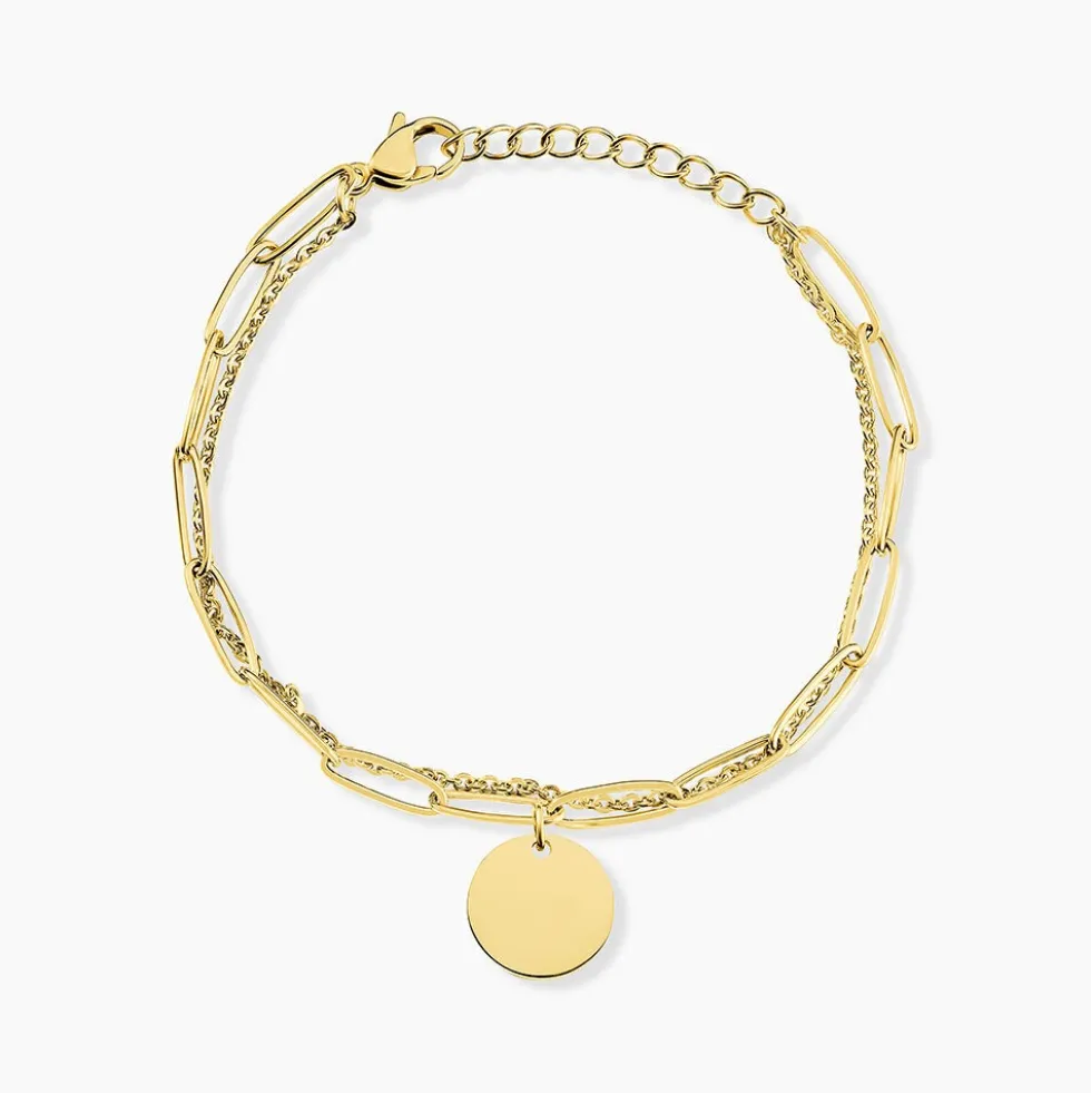 Bracelet Gili Acier Jaune