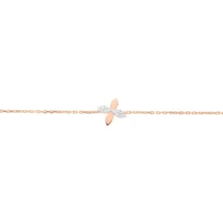 Bracelet Ginila Or Rose Diamant