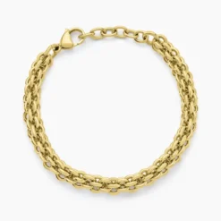 Bracelet Goa Acier Jaune