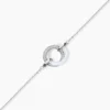 Bracelet Grizzel Argent Blanc Oxyde De Zirconium