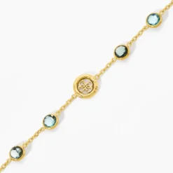 Bracelet Guess Tiny Dancer Acier Jaune Oxyde De Zirconium