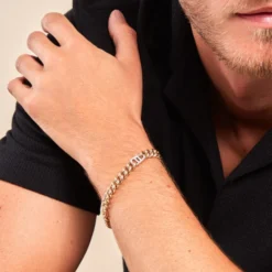 Bracelet Haskel Or Jaune Diamant