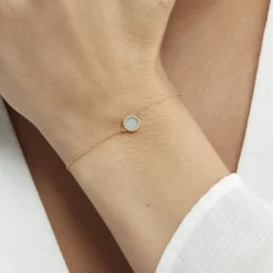 Bracelet Heida Or Jaune Amazonite