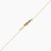 Bracelet Hortense Or Jaune Topaze Péridot