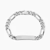 Bracelet Identité Argent Blanc Vivian