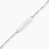 Bracelet Identité Bebe Bartolomee Or Blanc
