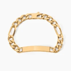 Bracelet Identité Bixente Plaqué Or Jaune