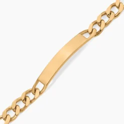 Bracelet Identité Bixente Plaqué Or Jaune
