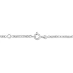 Bracelet Identite Bebe Or Blanc Faniela