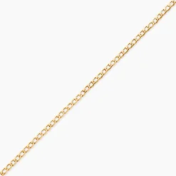 Bracelet Identité Etheline Maille Gourmette Or Jaune