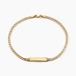Bracelet Identité Genevra Or Jaune