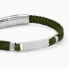 Bracelet Identité Jourdan Dikeledi Acier Argenté