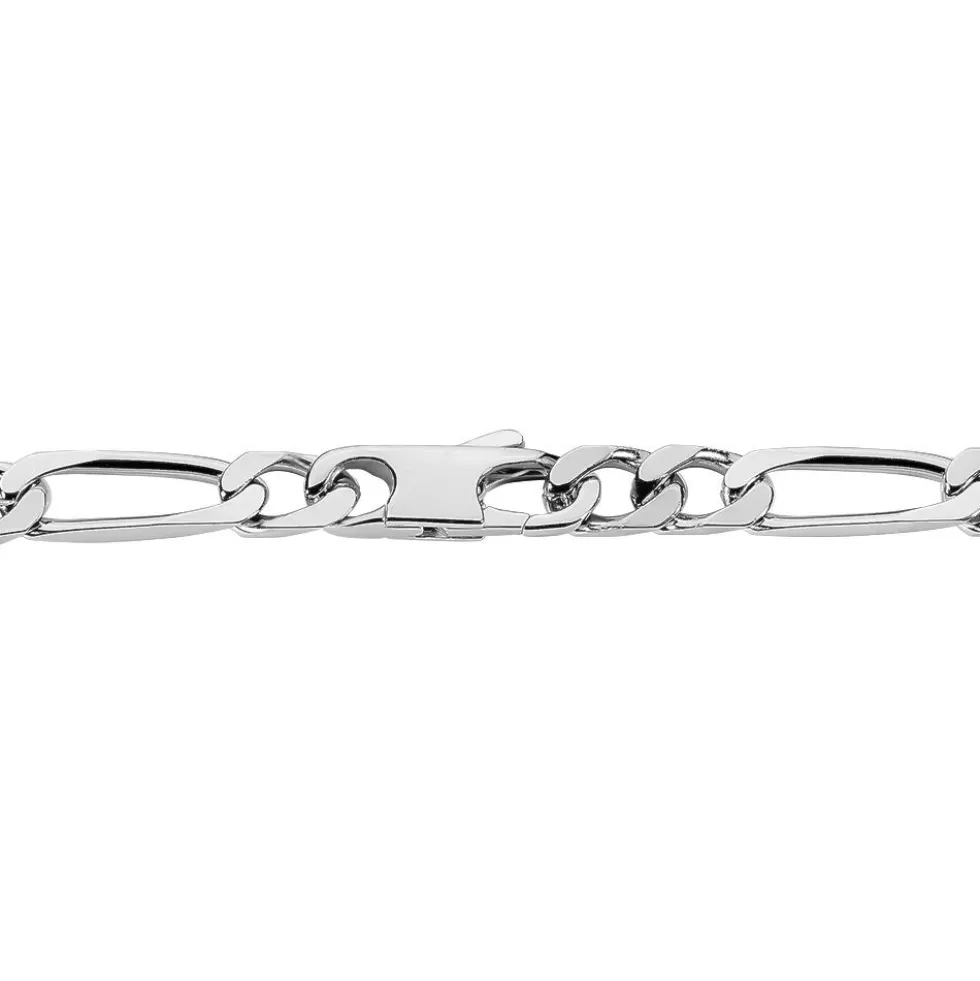 Bracelet Identité Vivian Argent Blanc