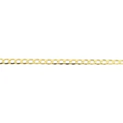 Bracelet Iris Or Jaune Maille Gourmette