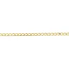 Bracelet Iris Or Jaune Maille Gourmette