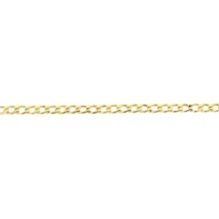 Bracelet Iris Or Jaune Maille Gourmette