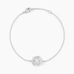 Bracelet Irmine Argent Blanc Oxyde De Zirconium