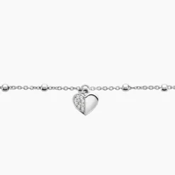 Bracelet Ishane Argent Blanc Oxyde De Zirconium
