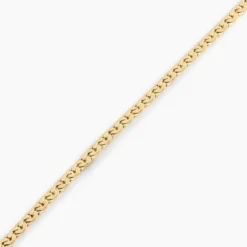Bracelet Ivy Maille Haricot Or Jaune