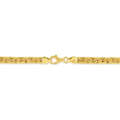 Bracelet Ivy Maille Haricot Or Jaune
