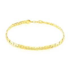 Bracelet Ivy Maille Haricot Or Jaune