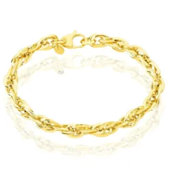 Bracelet Izar Torsadee Or Jaune