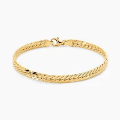 Bracelet Izel Maille Anglaise Or Jaune