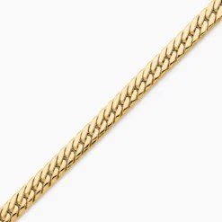 Bracelet Izel Maille Anglaise Or Jaune