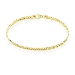 Bracelet Izel Maille Anglaise Or Jaune