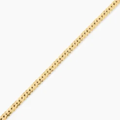 Bracelet Izel Maille Anglaise Or Jaune