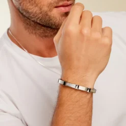 Bracelet Jack Acier Blanc