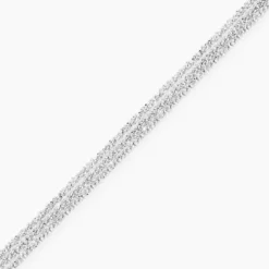 Bracelet Janelle Argent Blanc