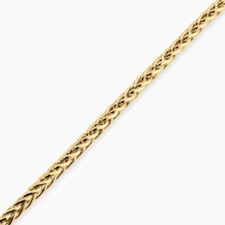 Bracelet Jany Maille Palmier Or Jaune