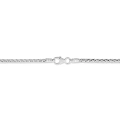 Bracelet Jany Maille Palmier Or Blanc