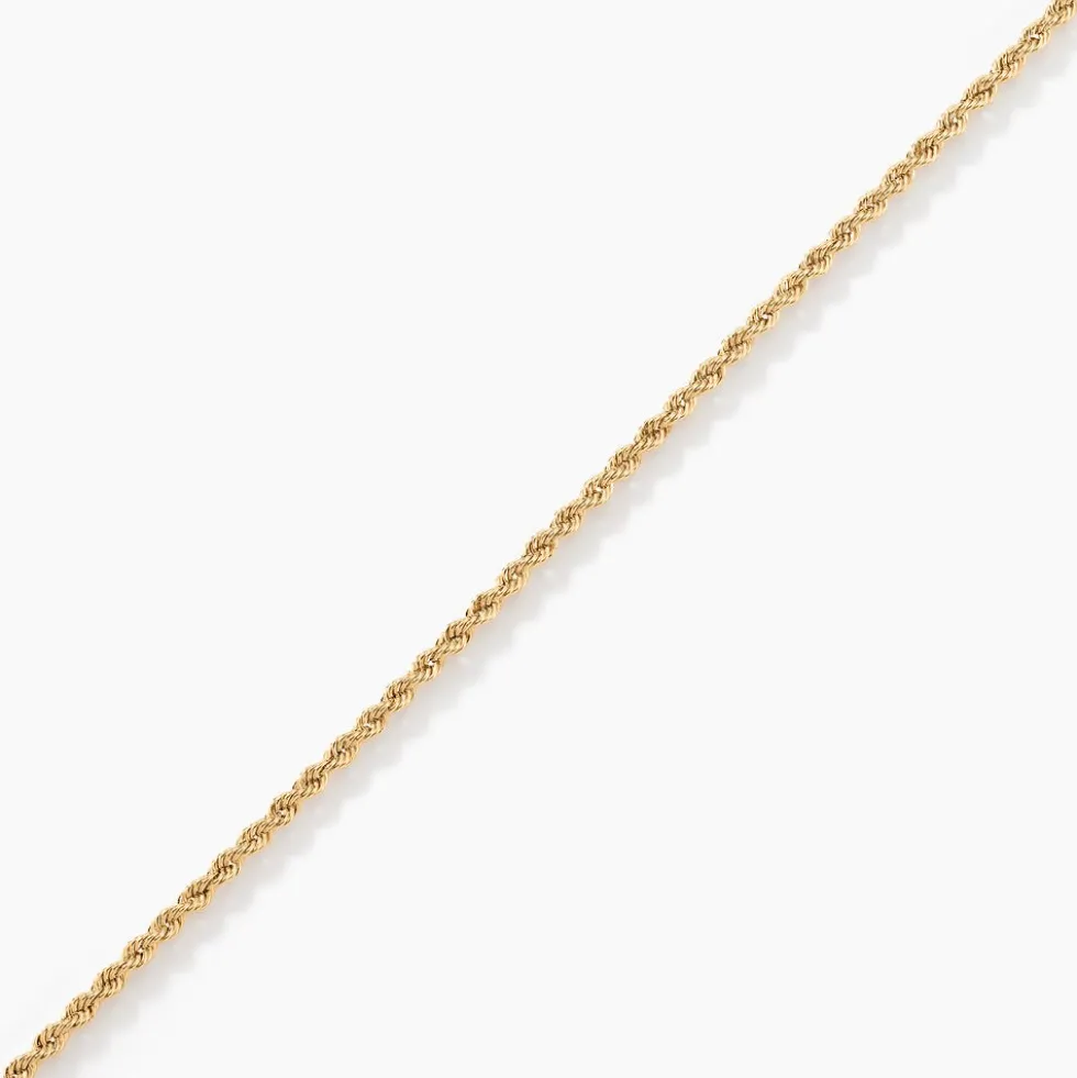Bracelet Jerry Maille Corde Or Jaune