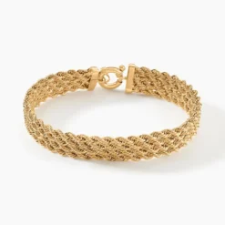 Bracelet Jerry Maille Corde Or Jaune