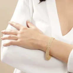 Bracelet Jerry Maille Corde Or Jaune