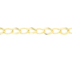Bracelet Joice Maille Alternée Et Godronne Or Jaune