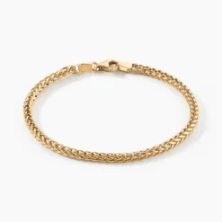 Bracelet Jolien Maille Spiga Or Jaune