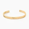 Bracelet Jonc Adelaide Plaqué Or Jaune
