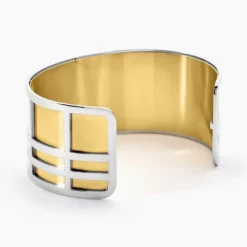 Bracelet Jonc Andria Acier Blanc