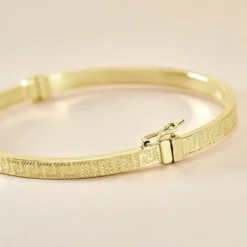 Bracelet Jonc Capucina Grec Or Jaune