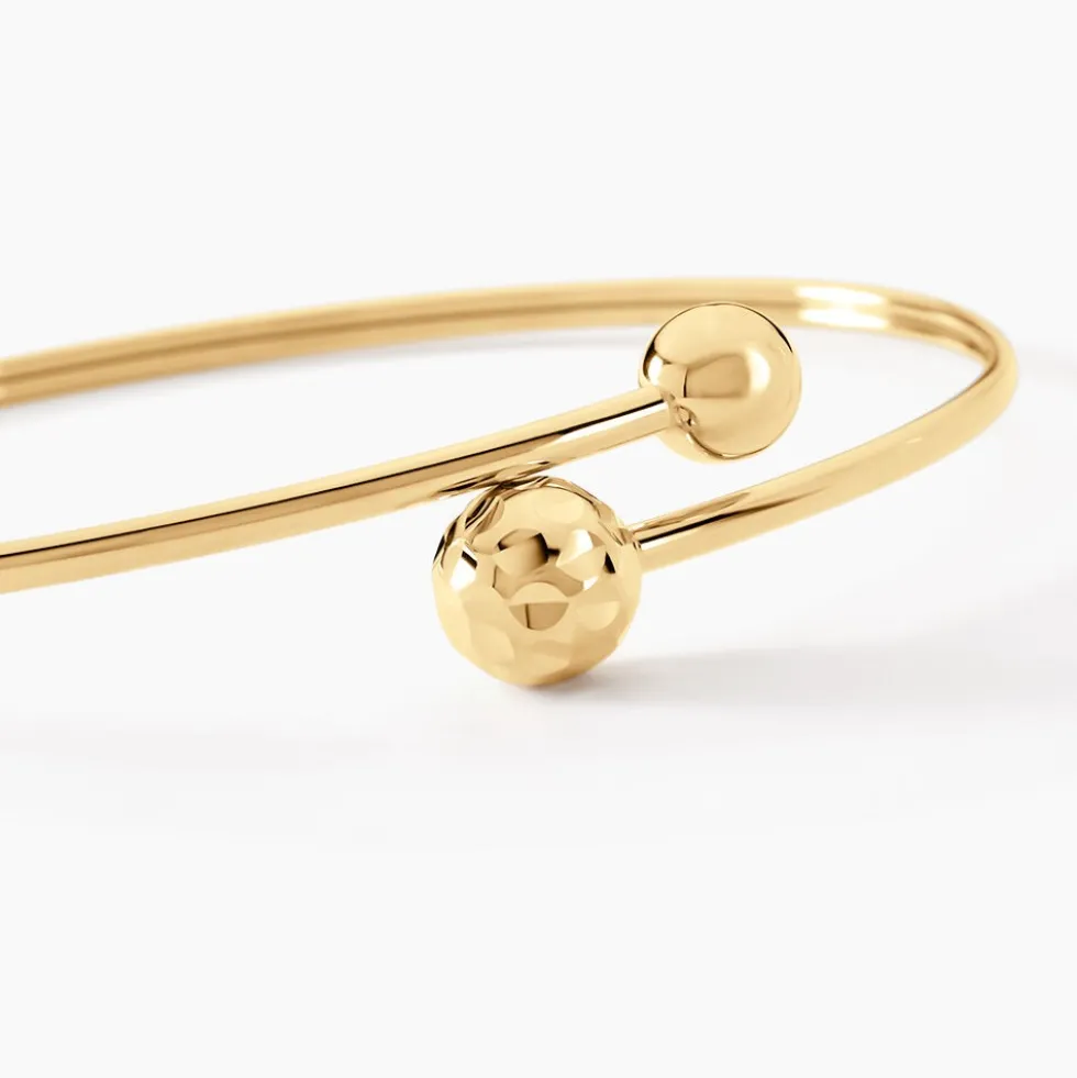 Bracelet Jonc Clemmie Or Jaune