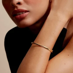 Bracelet Jonc Cynthia Or Jaune