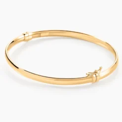 Bracelet Jonc Cynthia Or Jaune