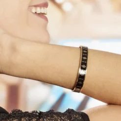 Bracelet Jonc Imagine Murielle Acier Jaune