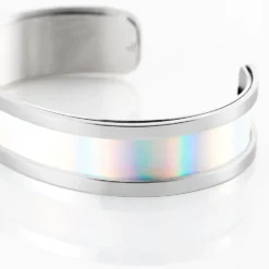 Bracelet Jonc Kayssi Acier Blanc
