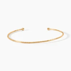 Bracelet Jonc Lou Plaqué Or Jaune