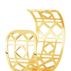 Bracelet Jonc Luyanna Acier Jaune